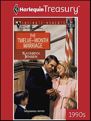 cover image of The Twelve-Month Marriage
